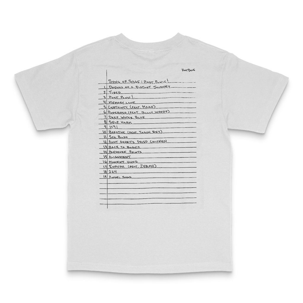 White tee shop shirt song